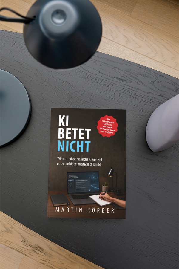 KI betet nicht — Buchcover