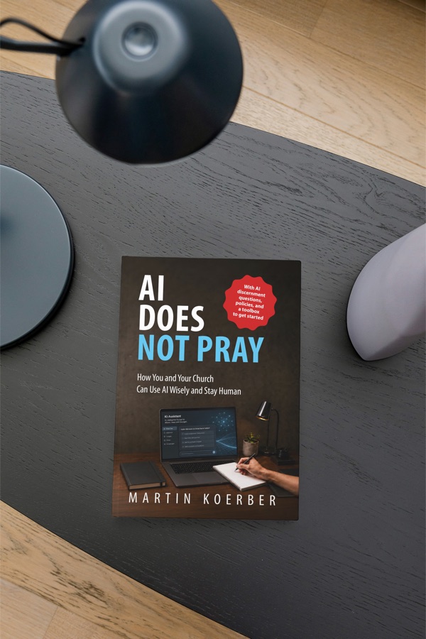AI Doesn&rsquo;t Pray — book cover